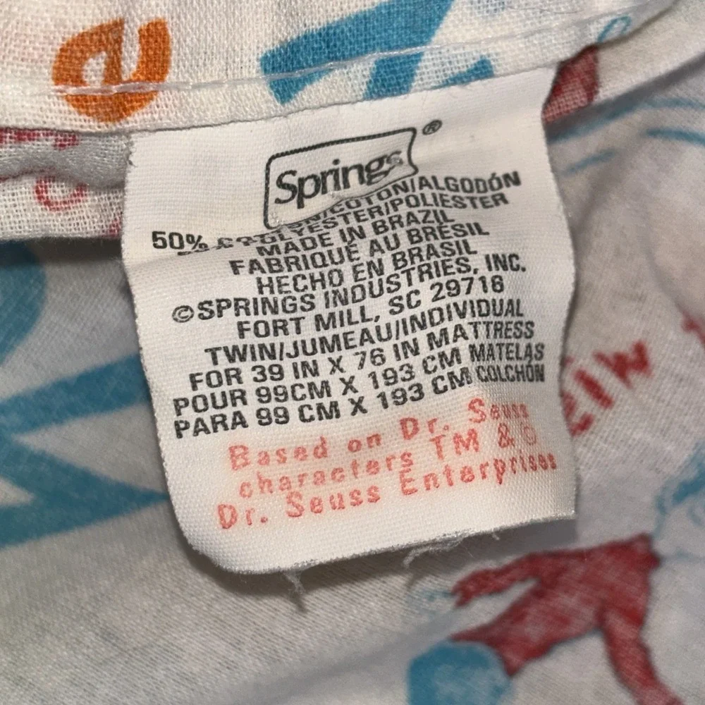 Dr. Seuss The Cat in the Hat Comforter & Sheet Set With Pillow‎ Case